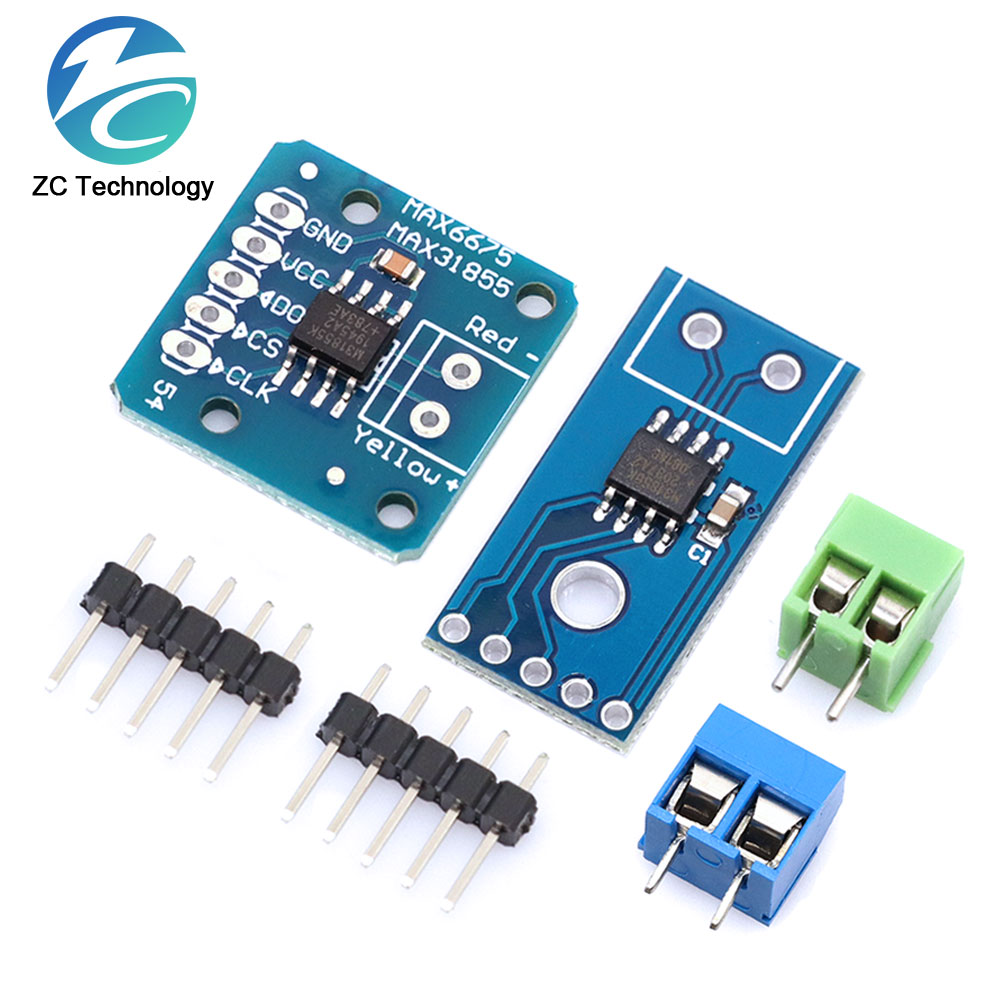 Thermocouple Module K Type - ใหม่ MAX31855 โมดูล K ประเภท Thermocouple