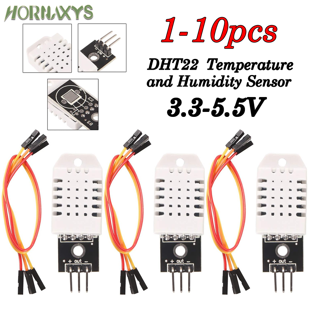 Dht22 - 10/1 ชิ้น DHT22 เซ็นเซอร์อุณหภูมิและความชื้นแบบดิจิตอล AM2302 โมดูล