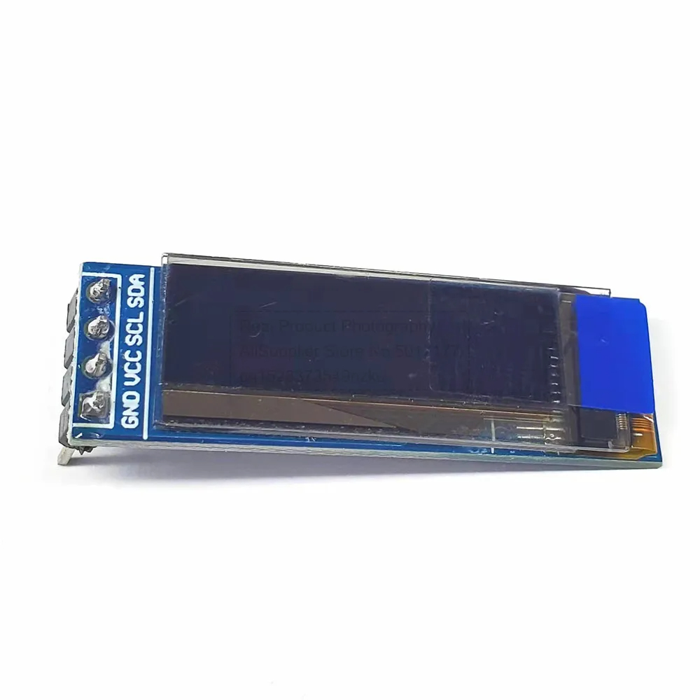 Ssd1306 - โมดูลจอแสดงผล OLED 3.3V-5V 0.91นิ้ว SSD1306 IC