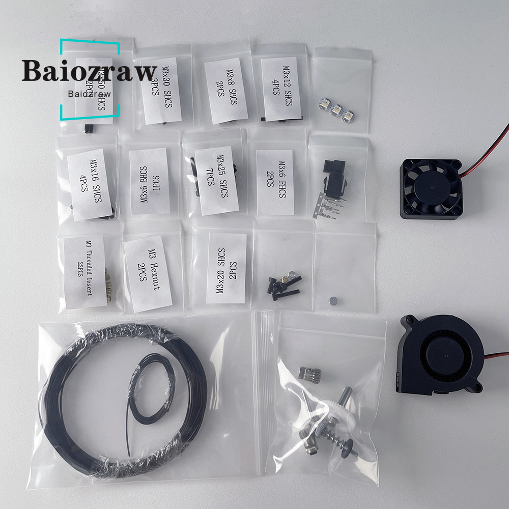 Neopixel - Baiozraw ใหม่ StealthBurner Extruder สกรู NeoPixel