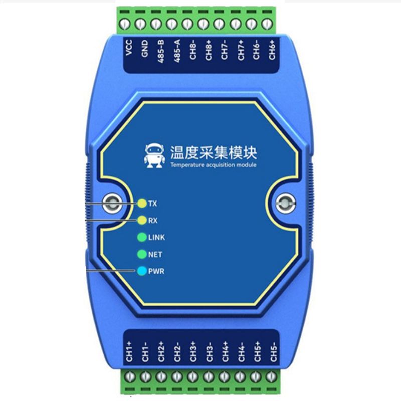 Thermocouple Module K Type - โมดูลวัดอุณหภูมิ A27F แบบ 8 ช่องสัญญาณ รองรับ