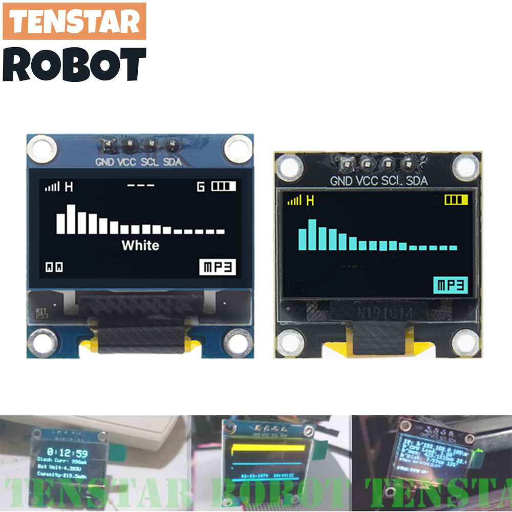 TENSTAR 0.96 นิ้ว OLED SSD1306 - Oled Display 0.96 บทวิจารณ์และราคา