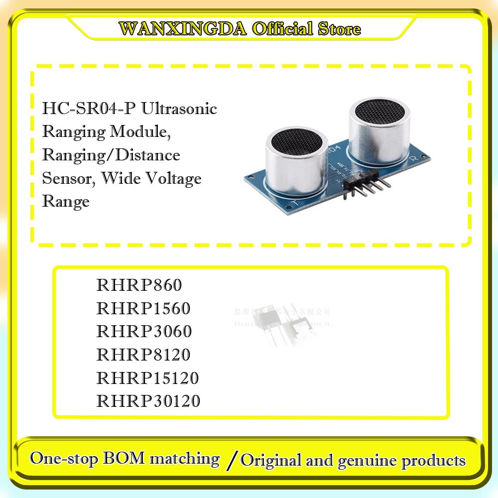 ยี่ห้อใหม่ RHRP860 1560 3060 8 - Ultrasonic Sensor Hc-Sr04 บทวิจารณ์และราคา