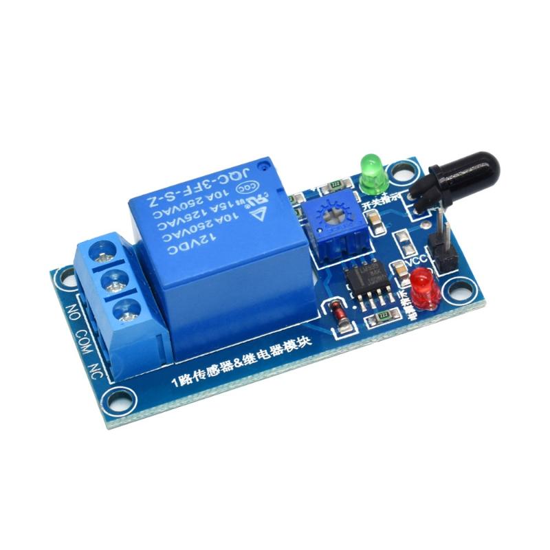 โมดูลเซ็นเซอร์ตรวจจับเปลวไฟอิน - Relay Module 1 Channel บทวิจารณ์และราคา