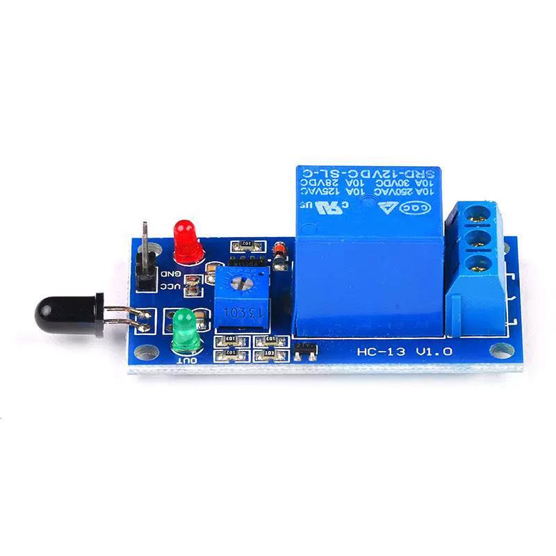 โมดูลเซ็นเซอร์ตรวจจับเปลวไฟอิน - Relay Module 1 Channel บทวิจารณ์และราคา