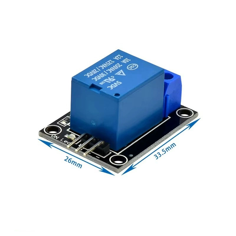 โมดูลรีเลย์ 5V 1 2 4 6 8 ช่อง  - Relay Module 1 Channel บทวิจารณ์และราคา