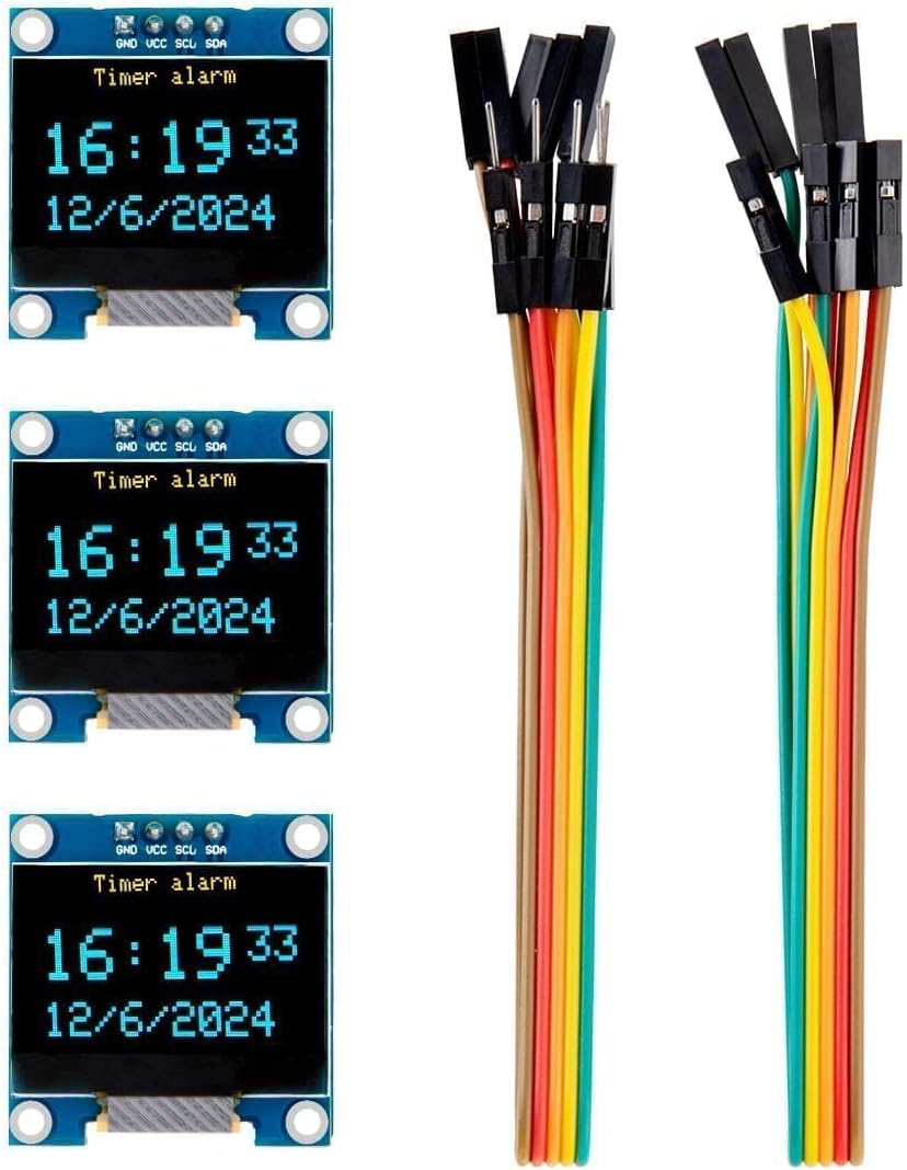 3 ชิ้น 0.96 นิ้วหน้าจอ OLED โม - Oled Display 0.96 บทวิจารณ์และราคา