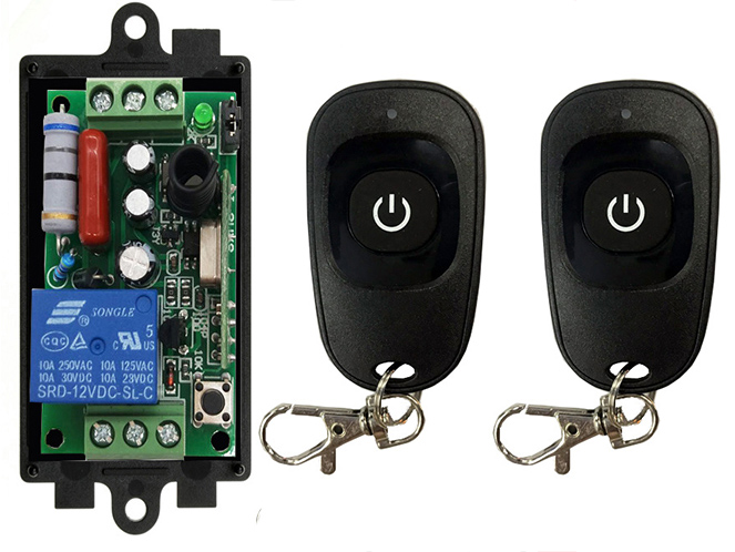 สวิตช์ไฟควบคุมระยะไกลแบบไร้สาย - Relay Module 1 Channel บทวิจารณ์และราคา