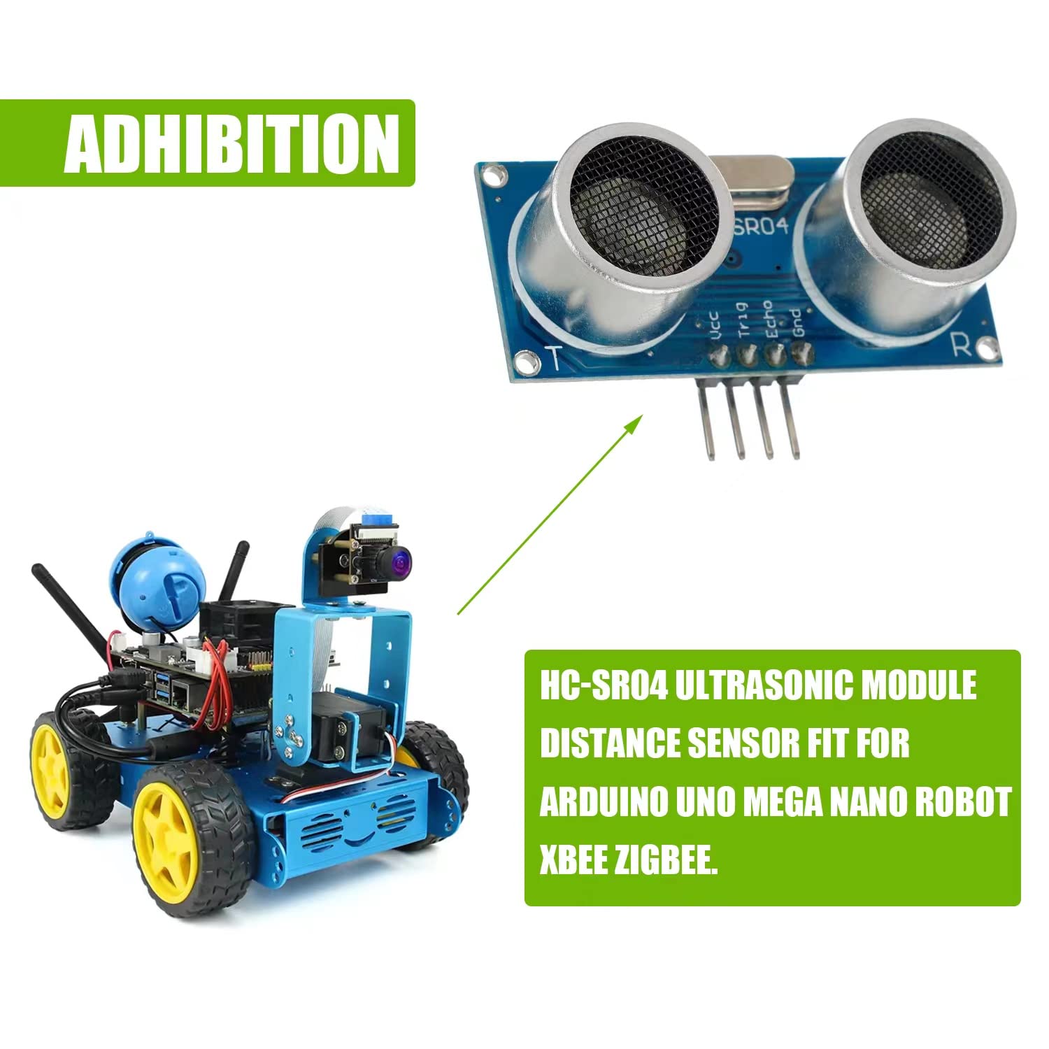 10 ชิ้น HC-SR04 Ultrasonic Sen - Ultrasonic Sensor Hc-Sr04 บทวิจารณ์และราคา