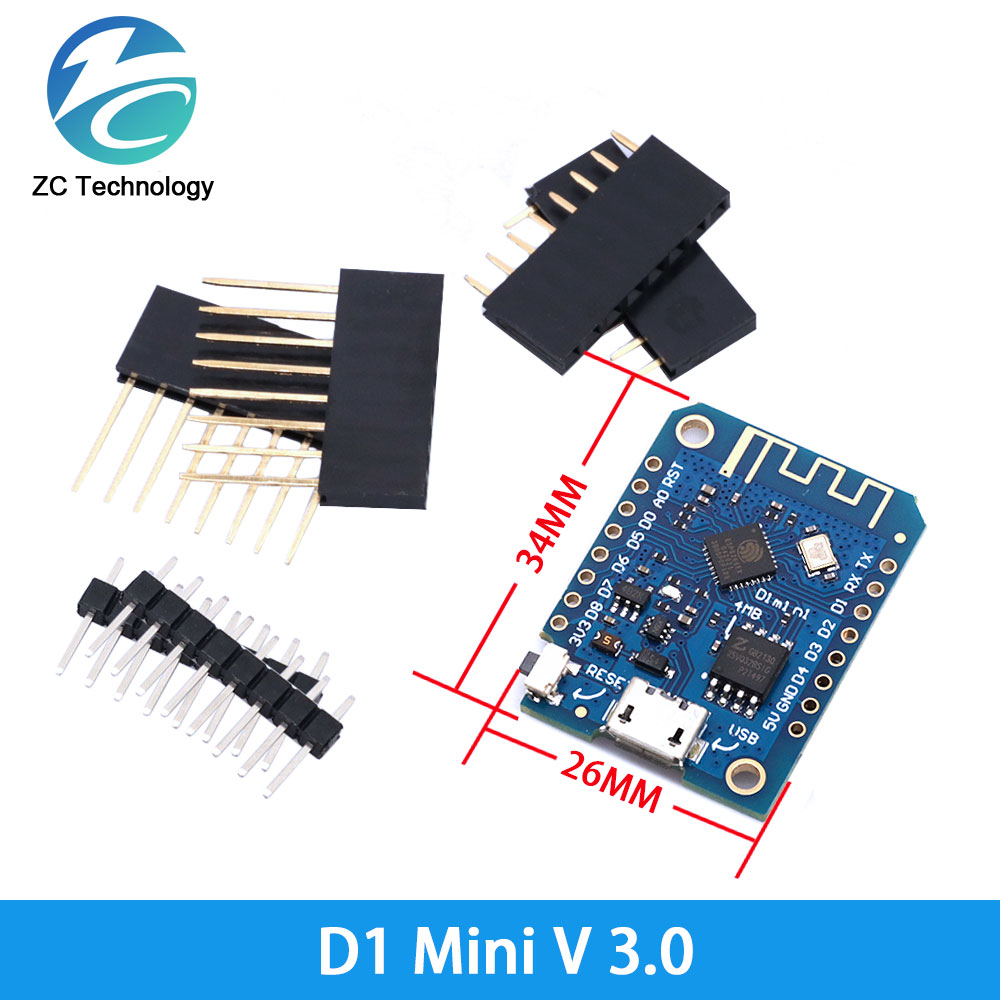 D1 Mini ESP8266 ESP-12F CH340G - Dht22 บทวิจารณ์และราคา