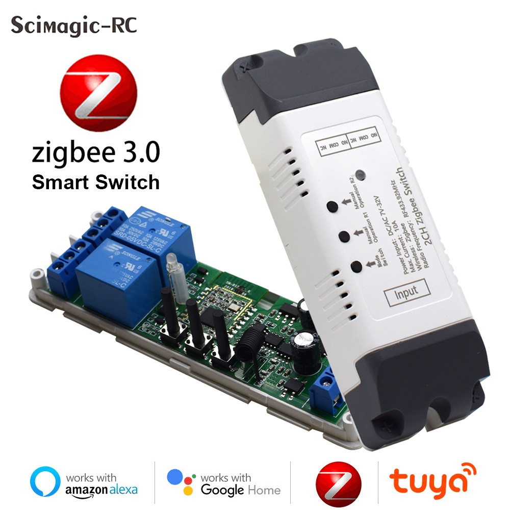 Tuya ZigBee รีโมทคอนโทรลสมาร์ท - Relay Module 4 Channel บทวิจารณ์และราคา