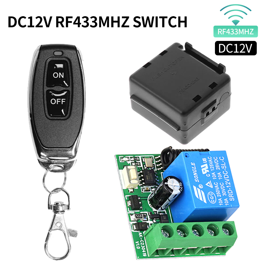 433MHz สวิตช์ DC12V ไร้สายแบบ  - Joystick Module บทวิจารณ์และราคา