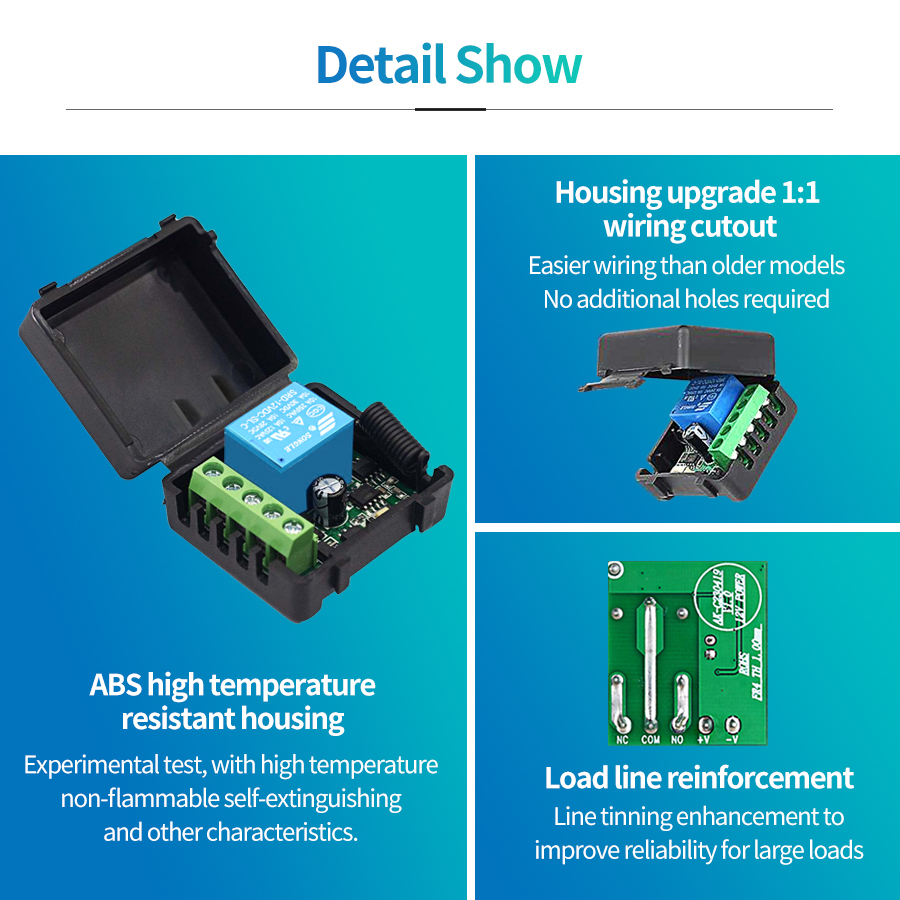 433MHz สวิตช์ DC12V ไร้สายแบบ  - Joystick Module บทวิจารณ์และราคา