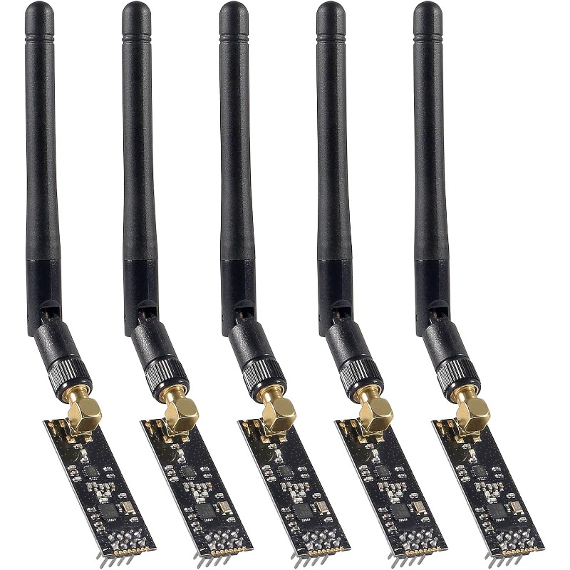 5 ชิ้นโมดูลรับส่งสัญญาณไร้สาย  - Nrf24L01 บทวิจารณ์และราคา