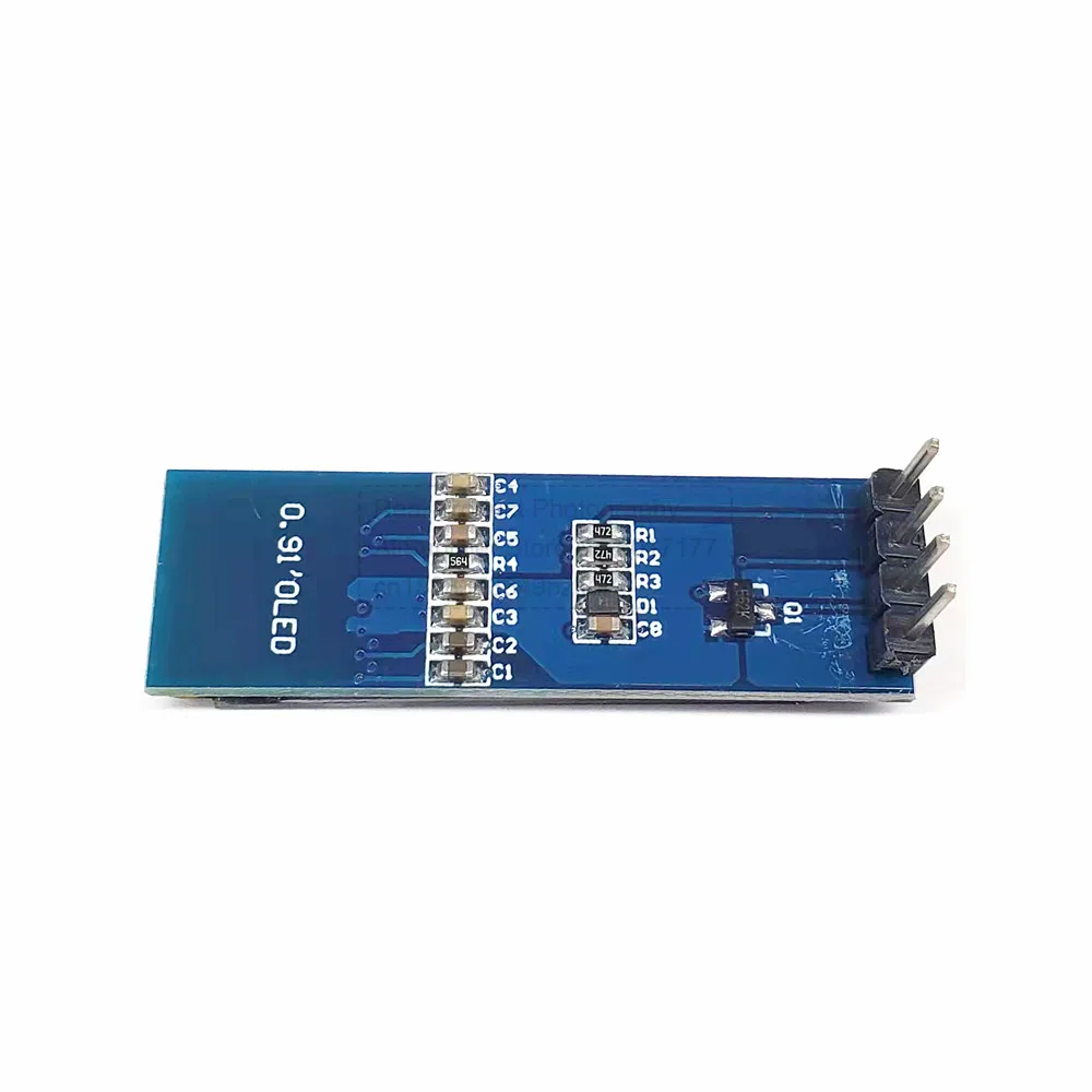 โมดูลจอแสดงผล OLED 3.3V-5V 0.9 - Ssd1306 บทวิจารณ์และราคา