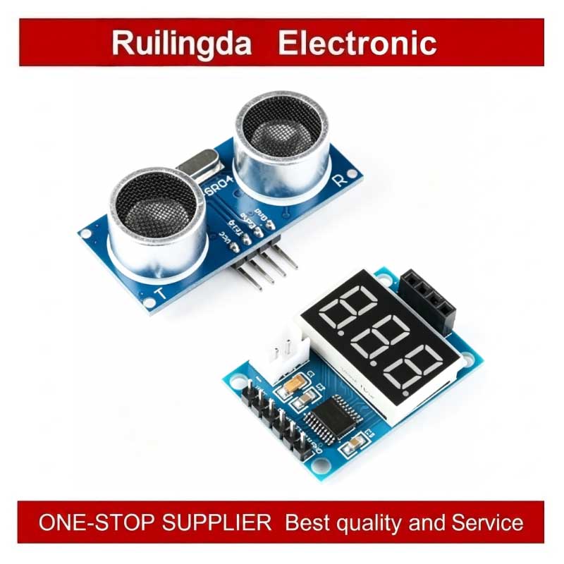 HC-SR04 โมดูลวัดระยะทางด้วยคลื - Ultrasonic Sensor Hc-Sr04 บทวิจารณ์และราคา