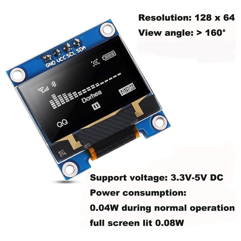 A37T-4Pcs 0.96 นิ้วโมดูลจอแสดง - Oled Display 0.96 บทวิจารณ์และราคา