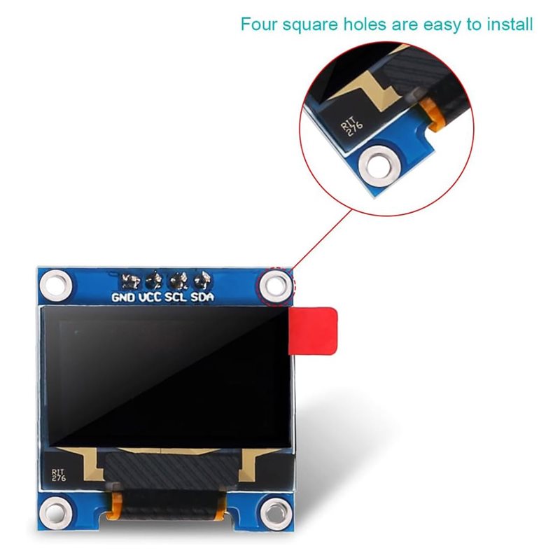 A37T-4Pcs 0.96 นิ้วโมดูลจอแสดง - Oled Display 0.96 บทวิจารณ์และราคา