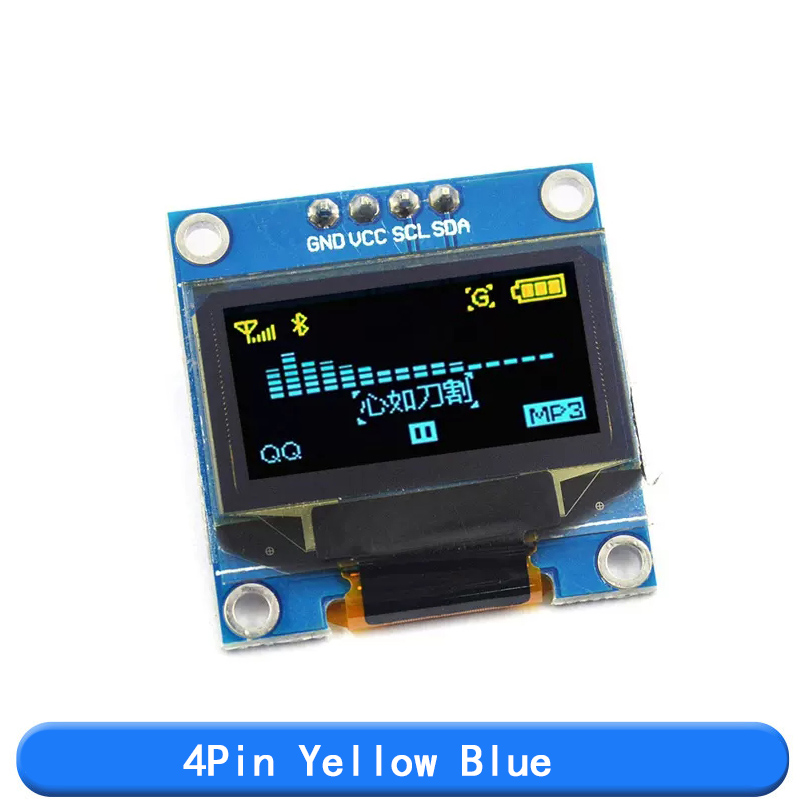 โมดูลจอแสดงผล OLED สีขาวแบบ II - Ssd1306 บทวิจารณ์และราคา