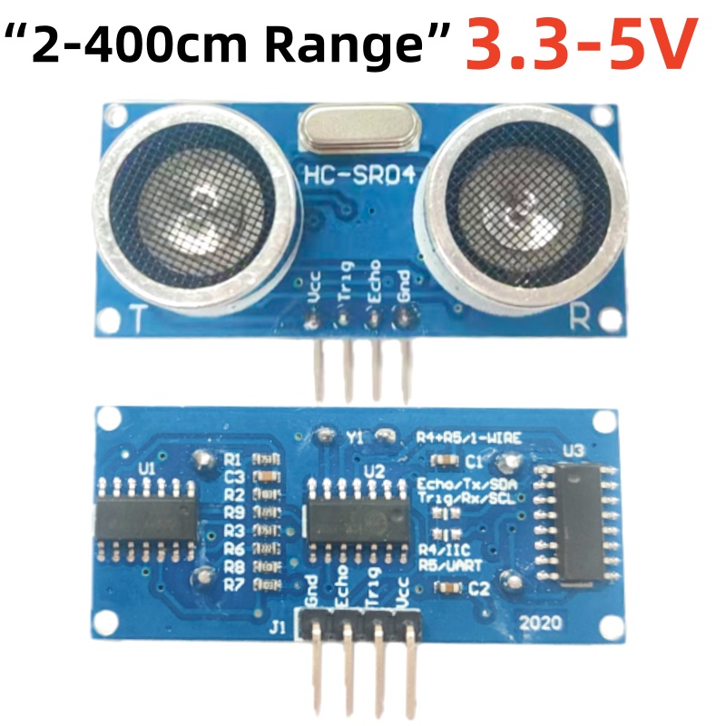1-10 ชิ้น HC-SR04 อัลตราโซนิคเ - Ultrasonic Sensor Hc-Sr04 บทวิจารณ์และราคา